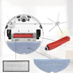 INF Tillbehörssats för Xiaomi Roborock S7 / G10 14 delar