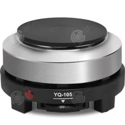 INN Elektrisk tebryggare med rostfritt stål, 14x14x12cm, intelligent inställning med flera säkerhetsskydd, uppvärmning ra