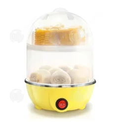 INN Äggkokare 220v elektrisk äggkokare 350w ångkokt äggkräm ångad ris ångad majs multifunktionell