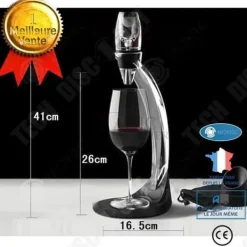 Vinflaskhållare-INN® luftare kit fristående vinkaraff set omedelbar professionell vinhandlare fina vinaromer elegant design present