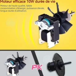 INN Sockermaskin 30x28cm 500w en-knapps drift med halkfri basplatta Hemmasockermaskin