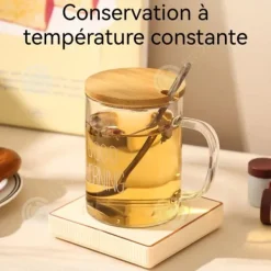 Dryckvärmare-INN Tassevärmare 10,7 x 10,7 x 2 cm Gravitationell uppvärmning Oavsett koppens form Tyst uppvärmning Hållbar Vit