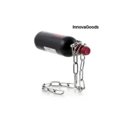 Vinflaskhållare-InnovaGoods flytande kedja flaskhållare-- V0100809
