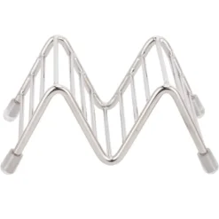 Innovativ tacohållare i rostfritt stål för kök och restaurangbruk