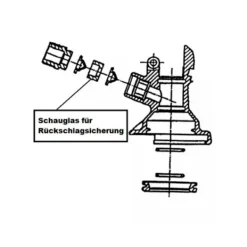 Flaskstopp & Flaskförslutare-Inspektionsglas för förslutning av fat (Micro Matic)