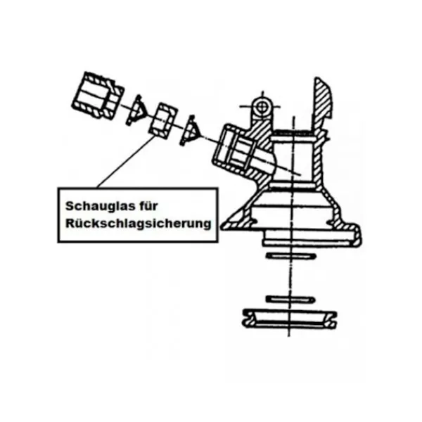 Flaskstopp & Flaskförslutare-Inspektionsglas för förslutning av fat (Micro Matic)