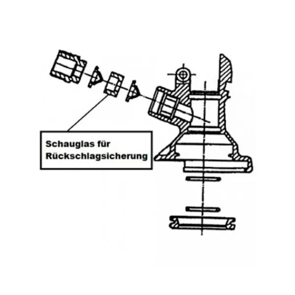 Flaskstopp & Flaskförslutare-Inspektionsglas för förslutning av fat (Micro Matic)