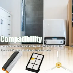 Robotdammsugare-iRobot Roomba serie 800/900 robotdammsugare tillbehör 14 delar