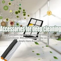 Robotdammsugare-iRobot Roomba serie 800/900 robotdammsugare tillbehör 14 delar