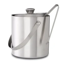 Ishink & Kylare-Isbehållare, 17x15x15 cm, Silver