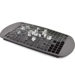Isform för 160 mini-iskuber silikon Svart