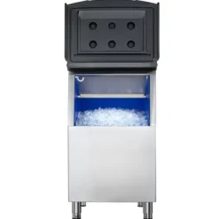 Ismaskiner-Isförvaringsbehållare, 56x68x99 cm, Rostfritt stål