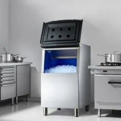 Ismaskiner-Isförvaringsbehållare, 56x68x99 cm, Rostfritt stål