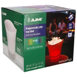 Ishink & Kylare-Ishink RGB LED-ljus iskylare 5L för champagne STOR