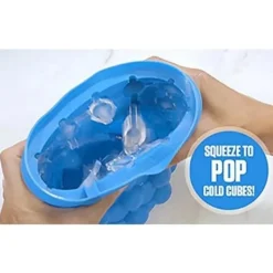 Ishink & Kylare-Ishinkylare - Magisk - Silikon - Blå Färg - Inkluderar: Lock och Ishink - 3.94in x 3.94in x 3.94in