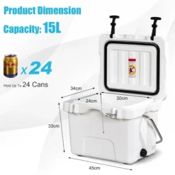 Iskista, 45x34x33 cm, Khaki