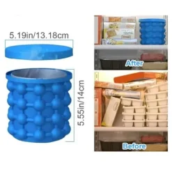 Iskubsbrickor,Iskubsmaskin,Iskubsform med lock,Iskubiskub,Magisk iskubshink Återanvändbar,Iskubsbricka