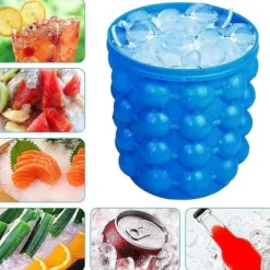 Ishink & Kylare-Iskuburk - Ej specificerad - Silikonisbucket - Bärbar - Livsmedelssäker - BPA-fri