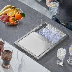 Ishink & Kylare-Iskylare i rostfritt stål, 18