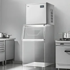 Ismaskin, 56,5x56x55,5 cm, Rostfritt stål