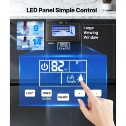 Ismaskin, 34,5x33,9x60,2 cm, Rostfritt stål