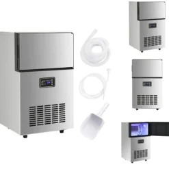 Ismaskiner-Ismaskiner - Living Ismaskin 45 kg / 24 tim silver