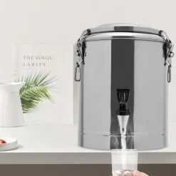 Ishink & Kylare-Isolerad hink, 14L kapacitet, rostfritt stål