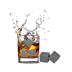 Whiskystenar-issten isbitar whiskystenar Förpackning med 9 st Whisky Chilling Stone Iskuber Drycker Vin Ölkylare Barware Cubes