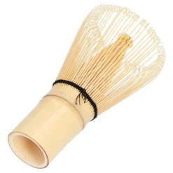 Japansk Matcha-verktyg Bambu Tevispskålborste Matcha-borste Tetillbehör (Ljusgul)