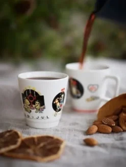 Cult Design Kaffe- & Teserviser-Jennys Glöggmugg Bocken 2-pack