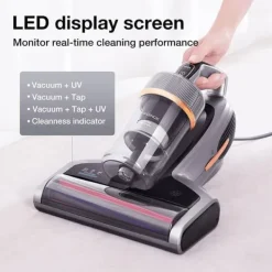 JIMMY BX7 Pro Anti-Mite Dammsugare 700W Effekt 60 ° C Värme UV Ultraljud 245mm Sug 3 Lägen Grå