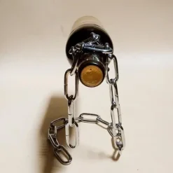 Vinflaskhållare-JL Magical Illusion Flytande vinflaskhållare Rep Lassokedja Vinställ Nyhet - JLTNS903AA2466