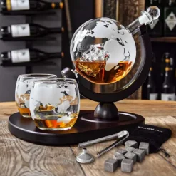 Jordglob Karaff Set Deluxe