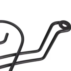 Järnhängande 6-flaskor vinmuggställ glashållare displayhylla arrangör