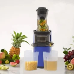 Juicepressar-Juicemaskin, 800W effekt, 500ml kapacitet,EU-b, 220 V-b, Blå
