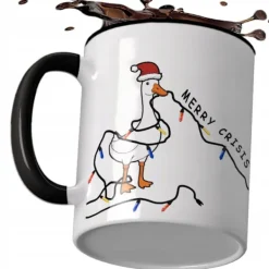 Kaffe- & Teserviser-JULMUGG GÅSPIPA MED GÅSPIPA JULKLAPP