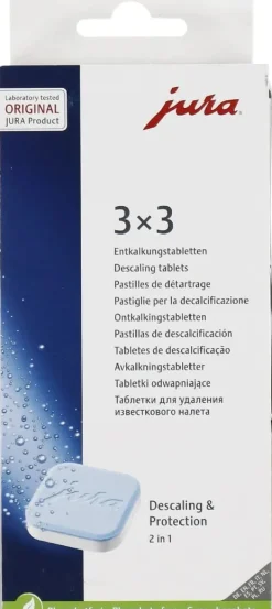 Jura Avkalkningstabletter - 9-pack