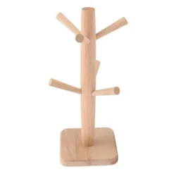 Kaffekopphållare Bok Furrow Design i Bulk Muggträd Koppförvaringsställ för Kök Hem