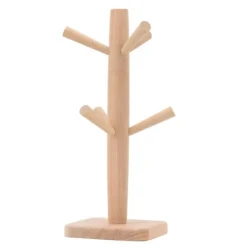 Kaffekopphållare Bok Furrow Design i Bulk Muggträd Koppförvaringsställ för Kök Hem