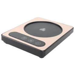 Dryckvärmare-Kaffekoppsvärmare 36W Touch Control 12h Timing Smart Kaffemugg Värmare för Kaffe Dryck Mjölk Te Varm Choklad Guld EU-kontakt 220V