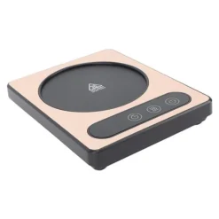 Dryckvärmare-Kaffekoppsvärmare 36W Touch Control 12h Timing Smart Kaffemugg Värmare för Kaffe Dryck Mjölk Te Varm Choklad Guld EU-kontakt 220V