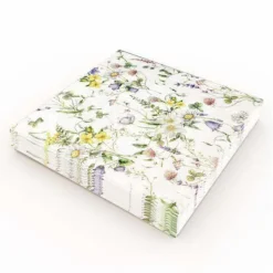 Pappersservetter-Kaffeservett Ängsblomma 20-pack Gullers
