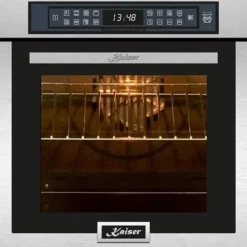 Spisar-Kaiser EH 6306 R+KCT 6705 I HERD, Fyra inbyggnadsugnar, rostfritt stål, 79L + induktionshäll 60 cm