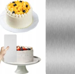 Kakjämnare Kakspade Rostfritt Stål Silver