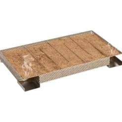 vidaXL Kallgenerator - Rostfritt stål - 8 kammare - 35 cm - Träflis - Silverfärgad