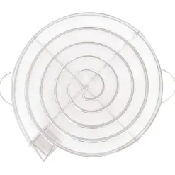 vidaXL Kallröksgenerator rund 33,5 cm rostfritt stål