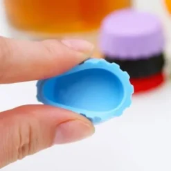 Flaskkapsyler-Kapsyler för ölflaskor - SHOP-STORY - Set med 6 - Slumpmässiga färger - 1 års garanti - Leverans inom 48 timmar