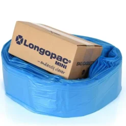 Soppåsar-Kassett LONGOPAC Mini Standard 60m blå