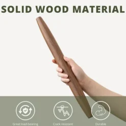 Kavlar-Kavel för bakning - skärkavel i Muso-trä - HU-XI-201