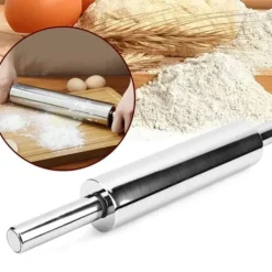 Kavlar-Kavel i rostfritt stål Non Stick Kavel för att baka deg Pizza Paj Bakning Verktyg Kökstillbehör